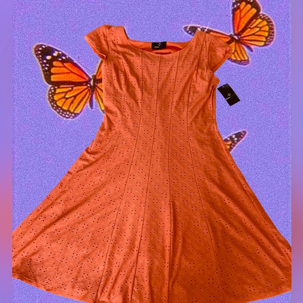 Ronni Nicole Coral Dress